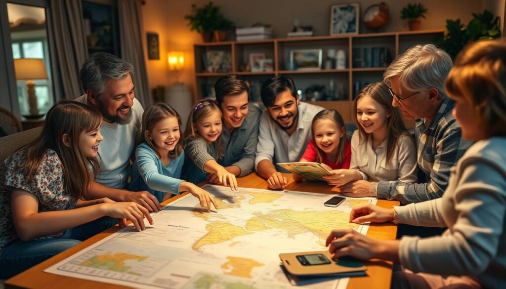 Family Bonding Experiences during travel planning